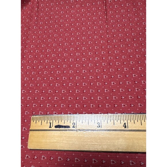Christmas Fun Red Heart Fabric 1/2 yard x 44" Lecien Lynette Anderson Designs Ma - Picture 3 of 5